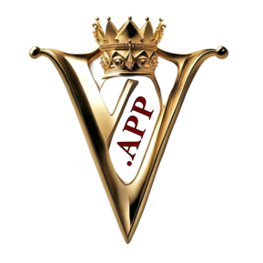 VIP Domains .app TLD Logo - No Background