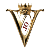 VIP Domains .io TLD Logo - No Background