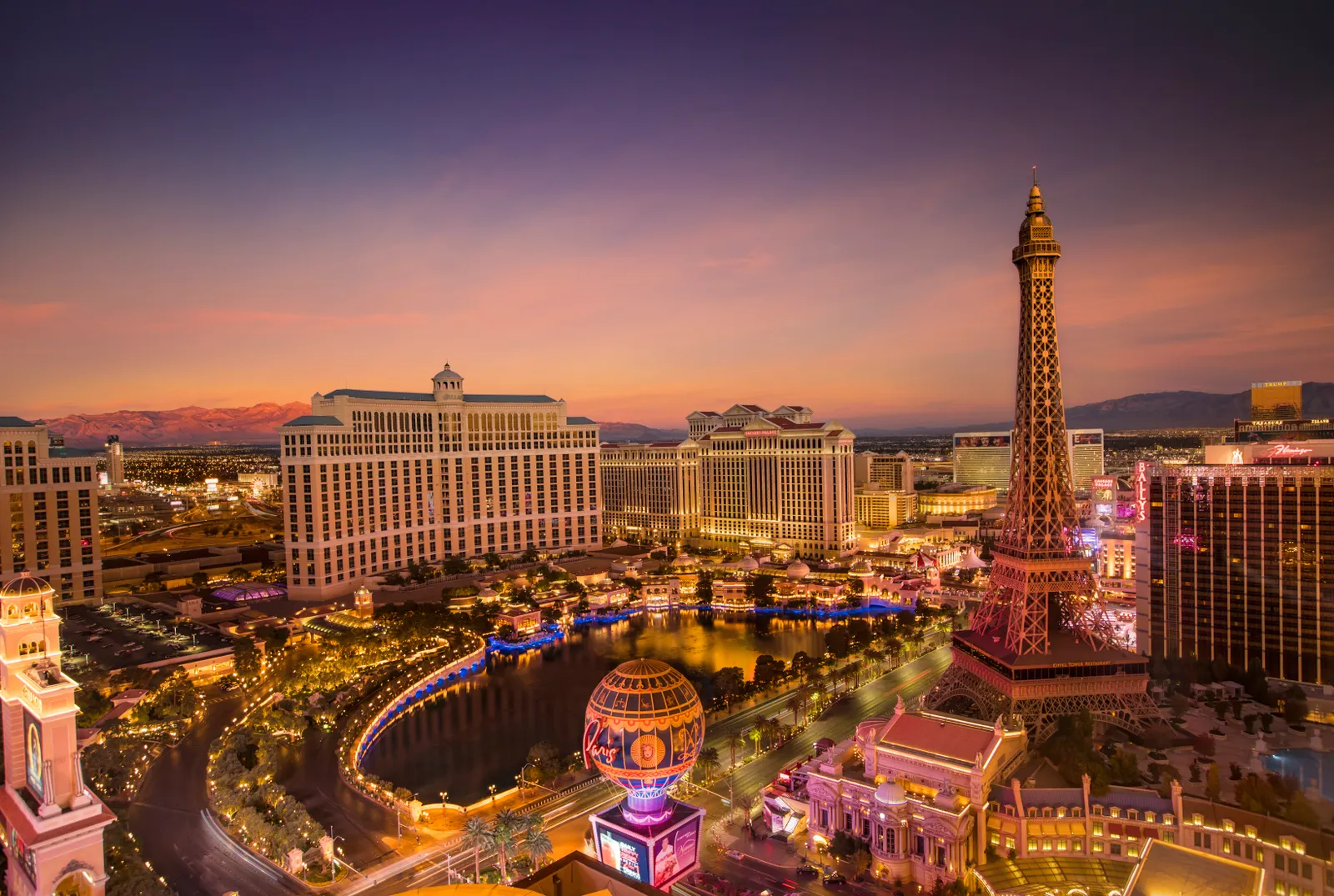 Las Vegas at night
