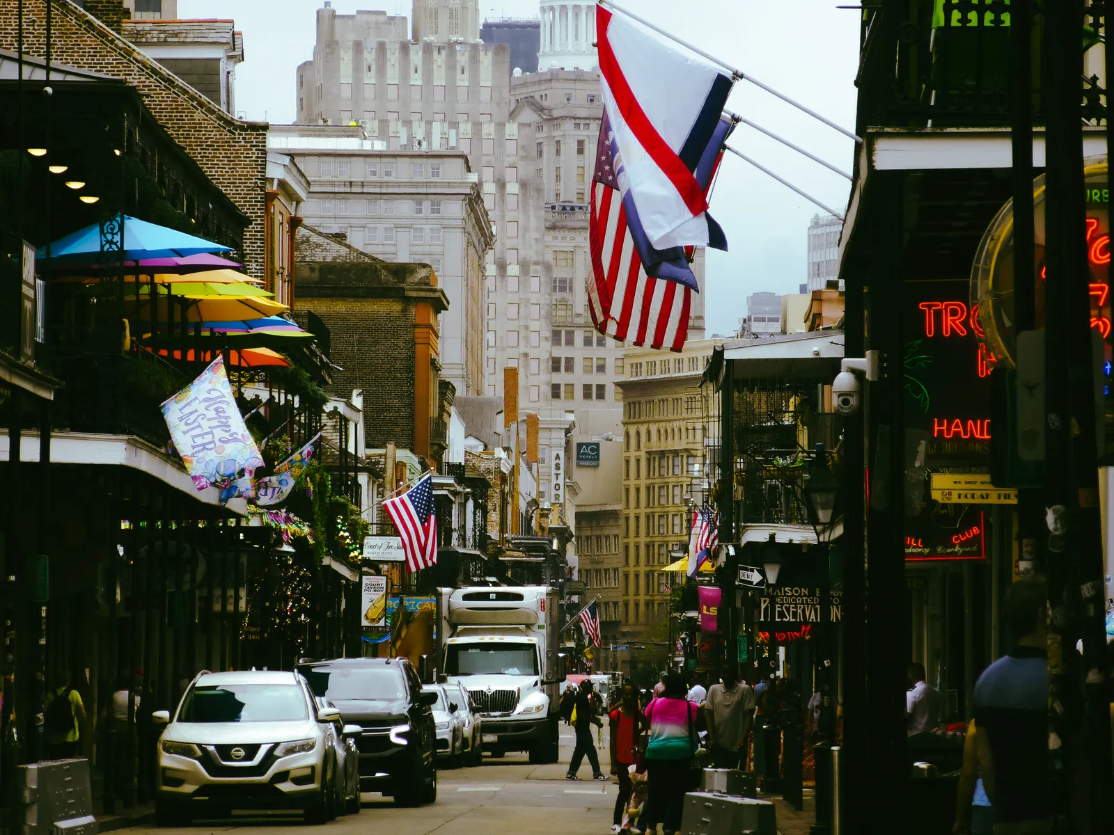 New Orleans at night