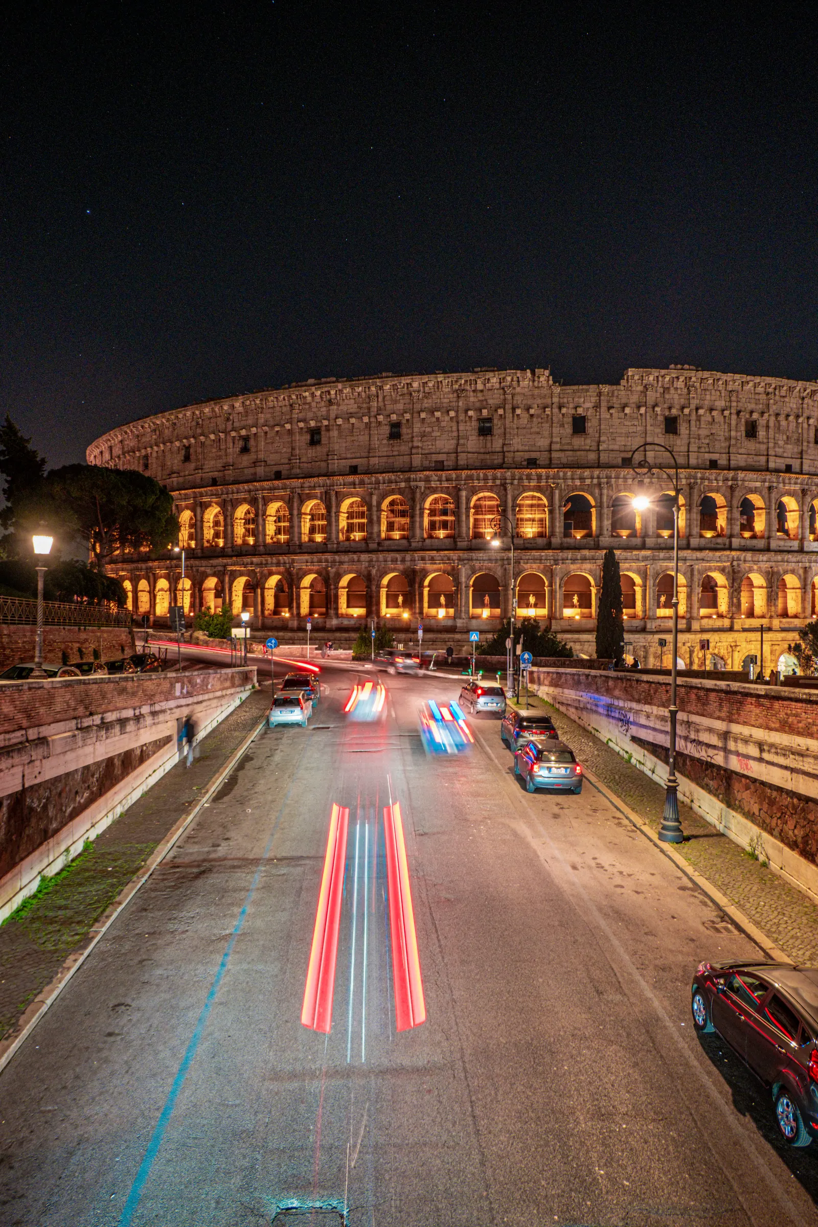 Rome at night